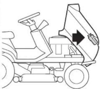 Honda HF 2417 K5 - Sustitución de las lámparas - 2