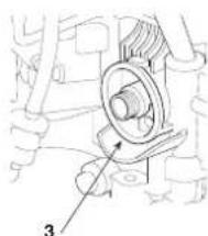 Honda HF 2417 K5 - INTERVENTIONS DE DEMONTAGE ET REMPLACEMENT - 4