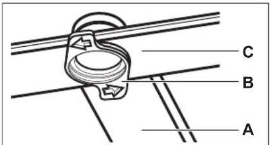 ELECTROLUX ESS68500SX - Pulizia del braccio di irrorazione a soffitto - 1
