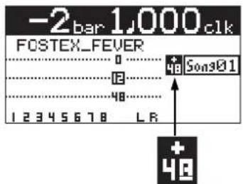 FOSTEX MR-8mkII - 5）設定後設定(P) キーを押して、MENU モードから抜け出します。 - 1