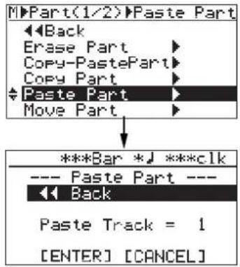FOSTEX MR-8mkII - クリップ・ボードのデータをペースト - 1