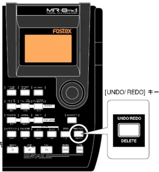 FOSTEX MR-8mkII - 録音のやり直し（アンドウノリドウ） - 1