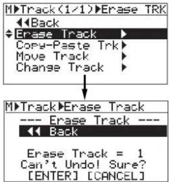 FOSTEX MR-8mkII - トラック・データの削除 - 4
