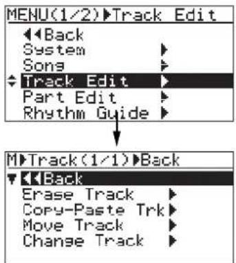 FOSTEX MR-8mkII - トラック・データの削除 - 3