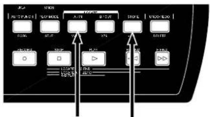 FOSTEX MR-8mkII - パンチイン / アウトパポチジンの登録ポイントの登録 - 2