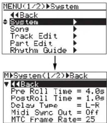 FOSTEX MR-8mkII - Auto Delete 機能の ON/OFF 設定 - 2