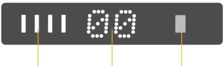 Flow Fitness Perform DSG100i - DESCRIPTION DISPLAY - 1