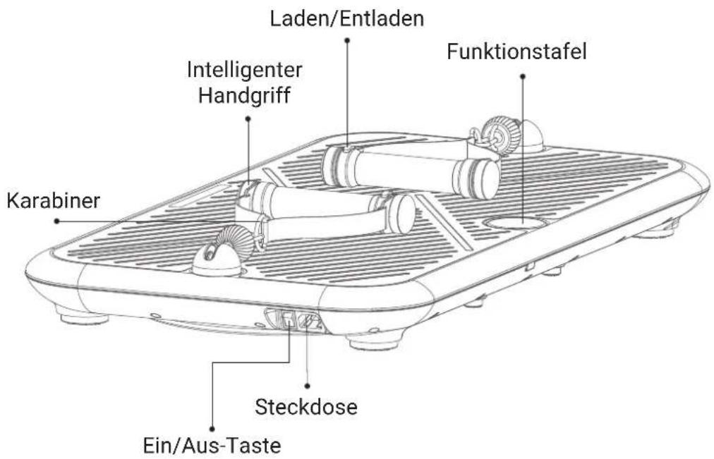 Flow Fitness Perform DSG200i - ILLUSTRATION DER KOMPONENTEN - 1