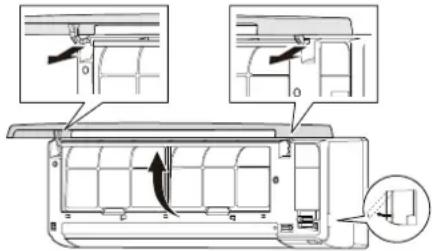 FUJITSU ASY3520U11MI - ■ Retrait de la grille d'admission - 1
