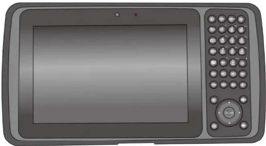 Unitech TB128 - 7" Rugged Tablet Computer - 1