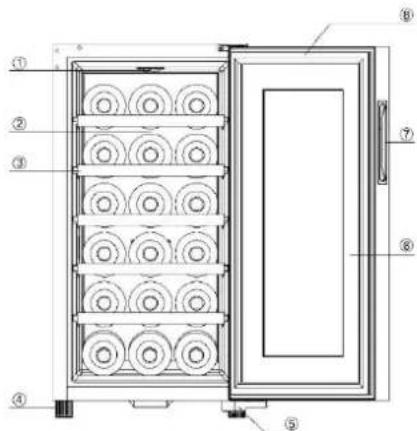 CLIMADIFF CC18F - DESCRIPCIÓN DEL APARATO - 1