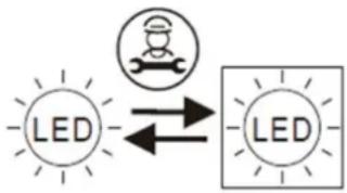 CLIMADIFF CEPAGE52DZF - Replacing light - 1