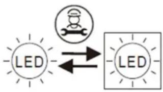 CLIMADIFF CEPAGE52DZF - Sostituzione della lampada di illuminazione - 1