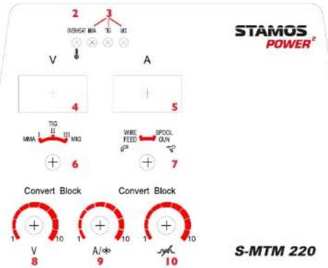 Stamos S-MTM 220 - INSTALLATION AND CONNECTION - 1