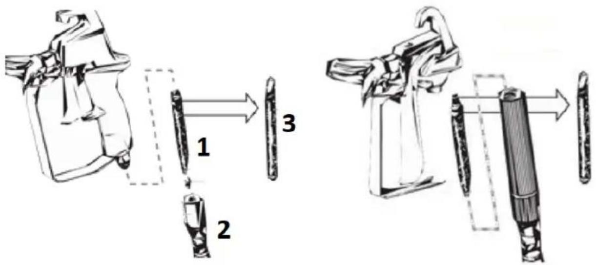 MSW ES-1010 - Reinigung des Filter der Sprühpistole - 1