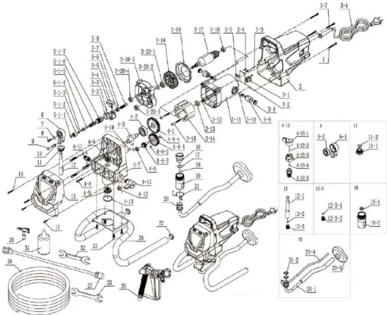 MSW ES-1010 - Összeszerelési rajzok: - 1