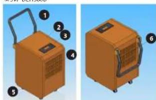 MSW DEH580B - DESCRIPCION DEL APARATO - 1