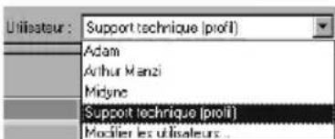 PALM m505 - Pour créer un profil utilisateur sur un ordinateur Windows : - 3