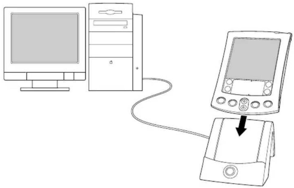 PALM m505 - Pour installer le logiciel Palm Desktop sur un Macintosh : - 1