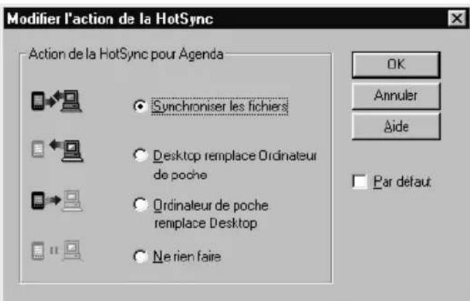 PALM m505 - Pour restaurer vos données à partir d'un ordinateur Windows après une réinitialisation matérielle : - 2