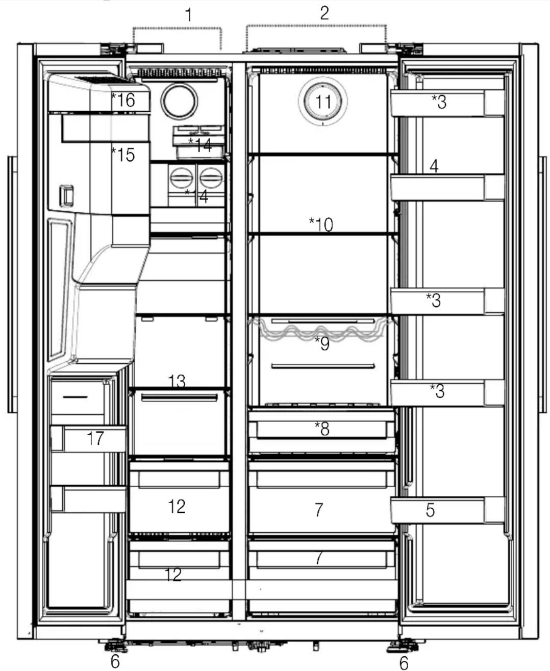 GRUNDIG GSBS5100 - Your Refrigerator - 1