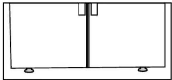 GRUNDIG GSBS5100 - Ajustement des pieds - 1