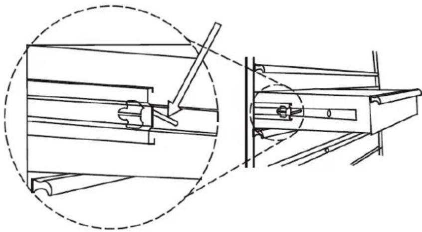 MSW GTC-200G - Ausbau der Schublade - 2