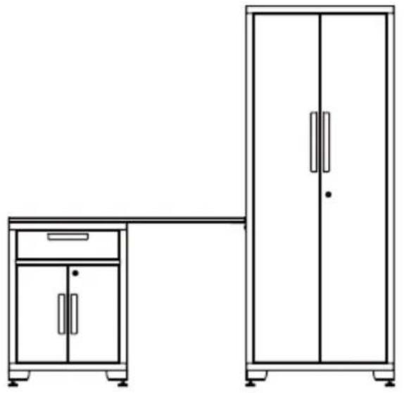 MSW GTC-200G - Työtason asennus - 3