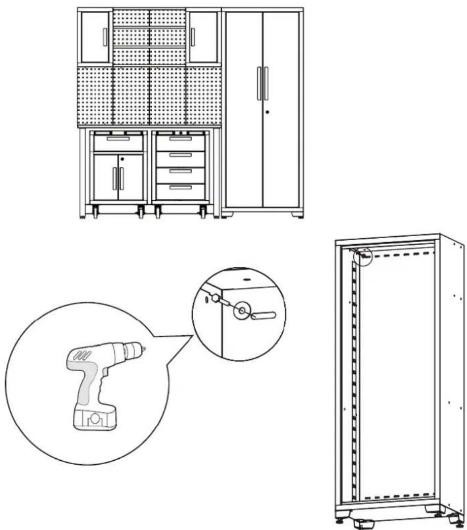 MSW GTC-200G - Installation der Workbench - 7