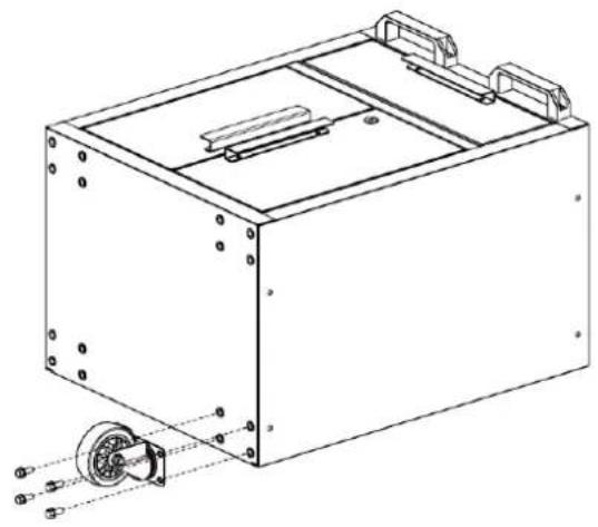 MSW GTC-200G - Inštalácia rukovätí - 2