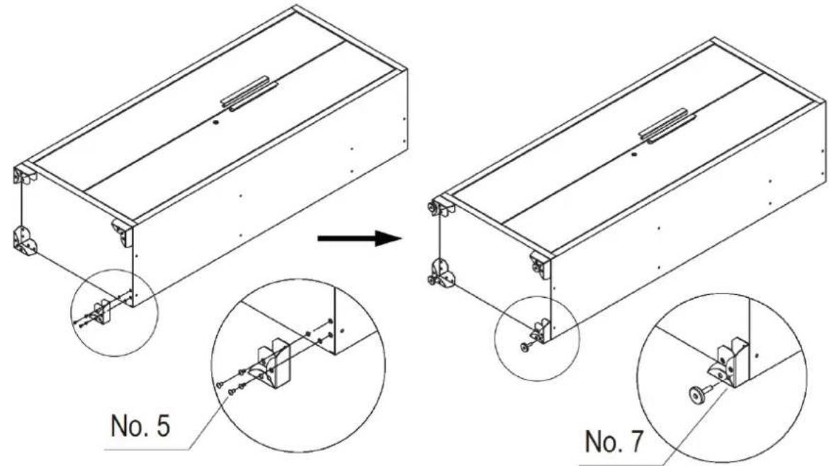 MSW GTC-100L - Feet Assembly - 1