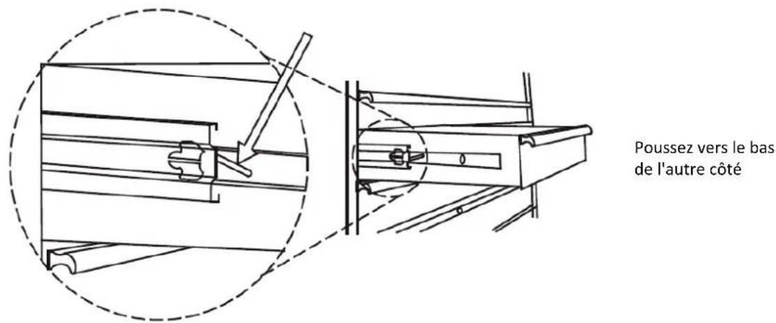 MSW GTC-100L - Retrait du tiroir - 2