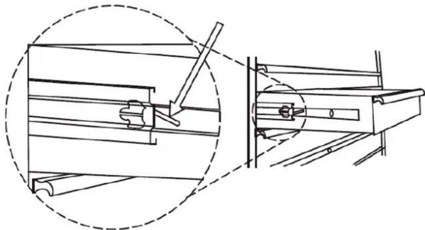 MSW GTC-100L - Lade verwijderen - 2