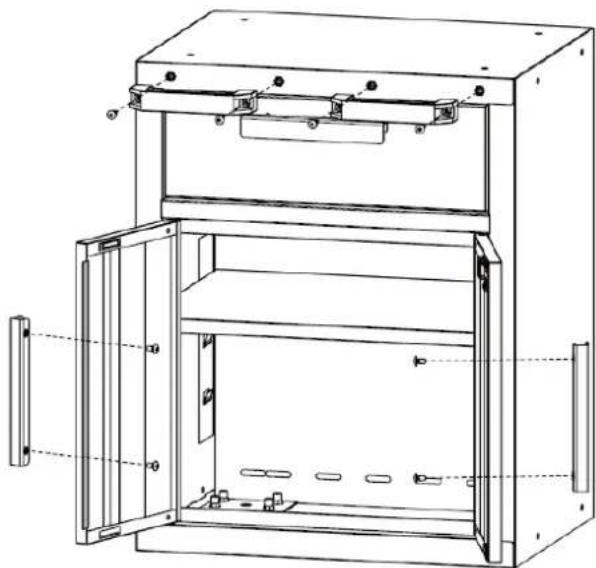 MSW GTC-100L - Montering af handtag - 1