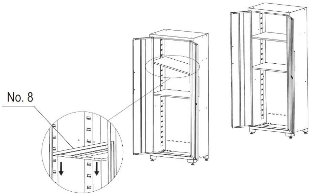 MSW GTC-100L - Shelves Assembly - 1