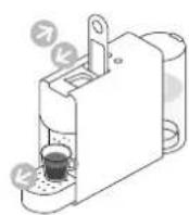 KRUPS Nespresso Essenza Mini XN110B - Przygotowanie kawy/Prprava kavy - 2