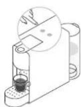 KRUPS Nespresso Essenza Mini XN110B - Przygotowanie kawy/Prprava kavy - 1