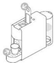 KRUPS Nespresso Essenza Mini XN110B - Coffee Preparation/Préparation du café - 2