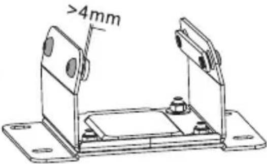 Deltaco ARM-0452 - TV/DISPLAY FLOOR STAND WITH WHEELS - 25