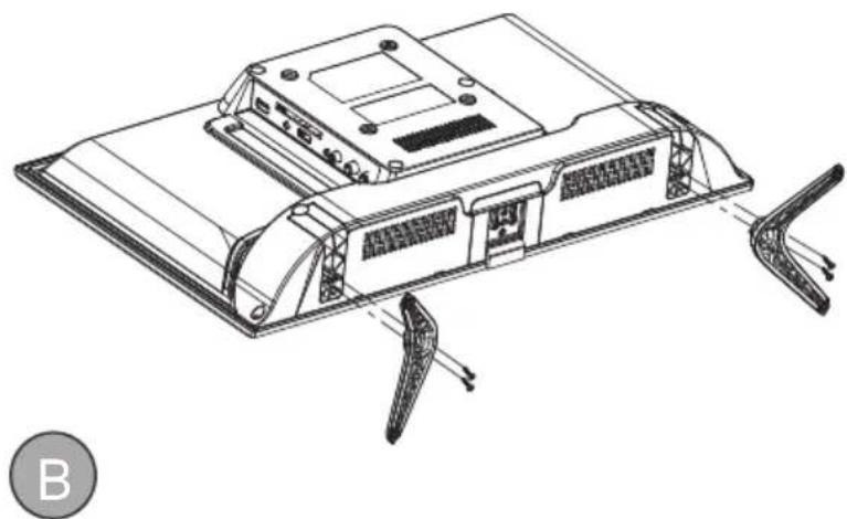 Krüger&Matz KM0232-T4 - Montaje de la base - 2