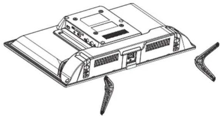 Krüger&Matz KM0232-T4 - Basisständer Montageanleitung - 1