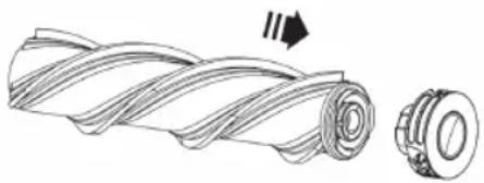 Sogo SS-16175 - Reinigung des Bürstenwalzenkörpers - 1