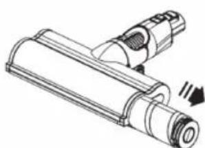 Sogo SS-16175 - Desmontaje y reemplazo del cuerpo del rodillo de cepillo - 2
