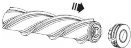 Sogo SS-16175 - Limpieza del cuerpo del rodillo de cepillo - 1