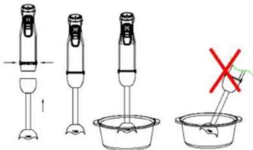 Sogo SS-14470 - COME USARE IL FRULLATORE DI MANO - 1