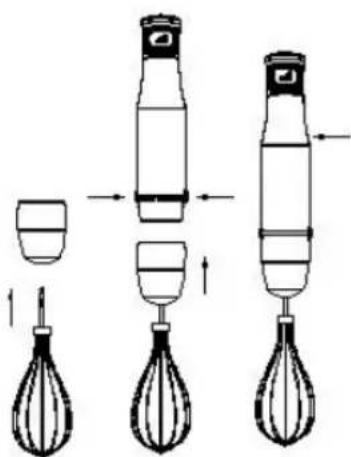 Sogo SS-14460 - CÓMO USAR SU BATIDORA/MEZCLADORA - 1