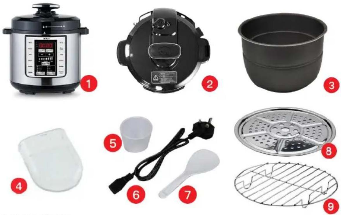 Sogo SS-10790 - ESTE PRODUTO É DESTINADO APENAS PARA USO DOMÉSTICO. GUARDE ESTAS INSTRUÇÕES! - 1