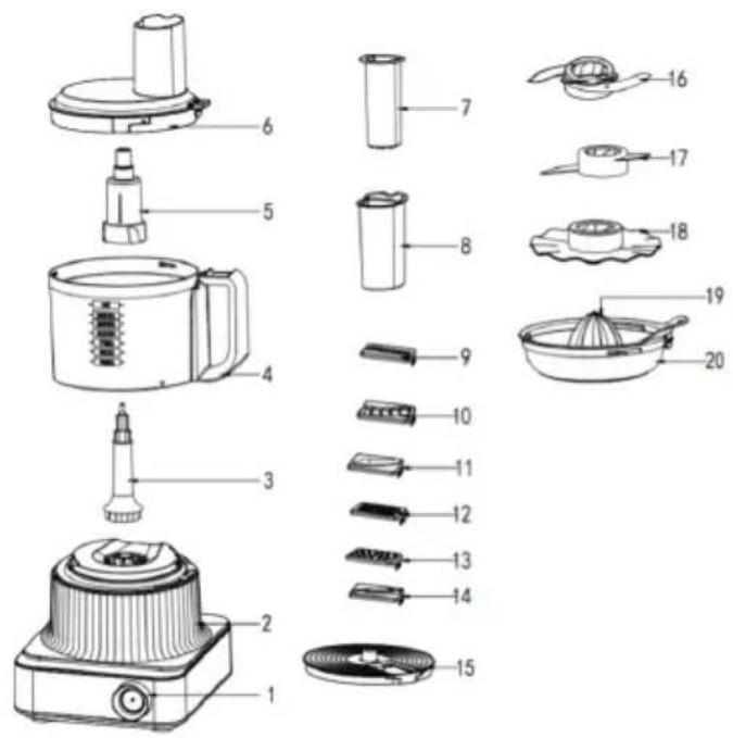 Sogo SS-14575 - Partes: - 1