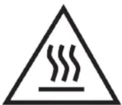 Sogo SS-1216 - When this symbol is used, it means "Caution: Hot surfaces" - 1