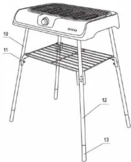 Sogo SS-10381 - Connection to the mains supply - 1